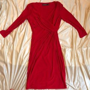 Red Ralph Lauren dress